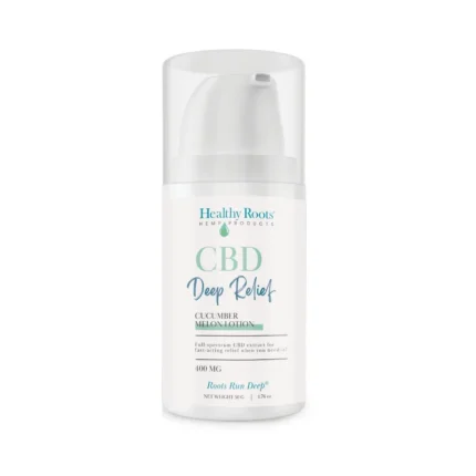 Deep Relief Full-Spectrum CBD Cucumber Melon Lotion 400 MG