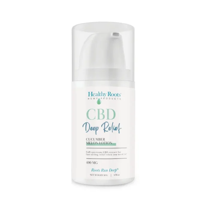 Deep Relief Full-Spectrum CBD Cucumber Melon Lotion 400 MG